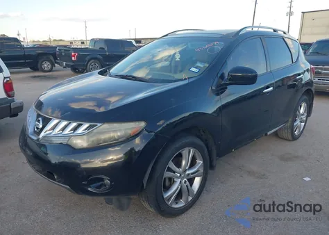 2010 Nissan Murano Le из США, поврежденный, VIN JN8AZ1MU9AW000983